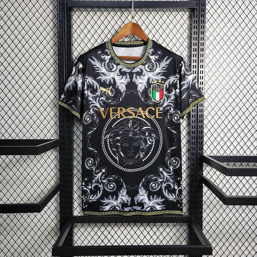 2023 Italy Special Edition Black Soccer Shirt FTBL4ALL