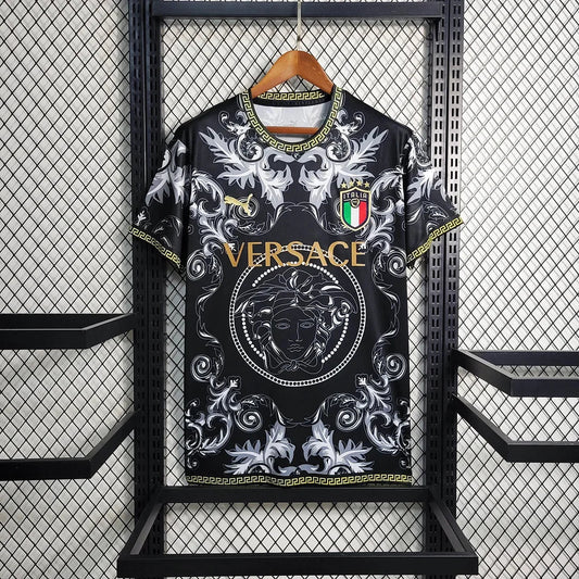 2023 Italy Special Edition Black Soccer Shirt FTBL4ALL