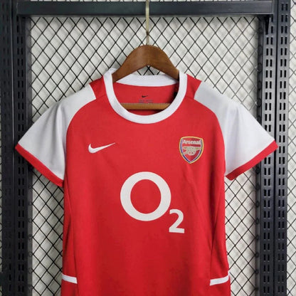 2002/2004 Retro Kids Size Arsenal Home Football Shirt 1:1 Thai Quality FTBL4ALL