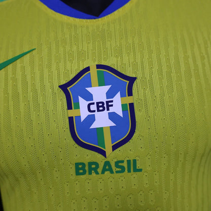 2025 Brazil Home Soccer Jersey - Player Version FTBL4ALL