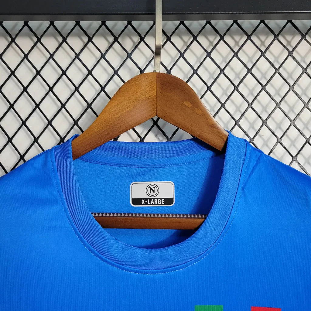 2023/2024 Napoli Soccer Commemorative Edition Blue Jersey 1:1 Thai Quality FTBL4ALL