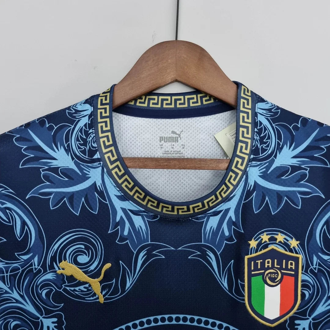 2022 Italy Commemorative Edition Blue Soccer Shirt FTBL4ALL