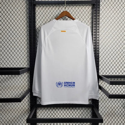2023/2024 Long Sleeve Barcelona Away Football Shirt 1:1 Thai Quality FTBL4ALL