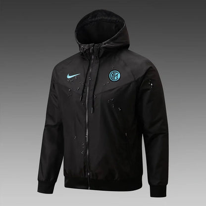 2024/2025 Inter Milan Windbreaker Black Jersey 1:1 Quality Thai FTBL4ALL