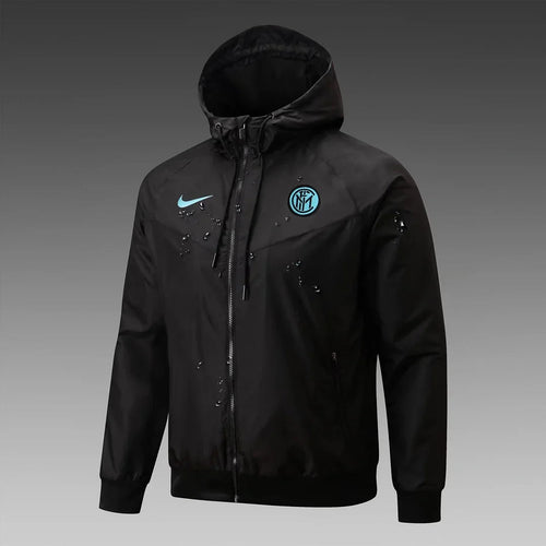 2024/2025 Inter Milan Windbreaker Black Jersey 1:1 Quality Thai FTBL4ALL