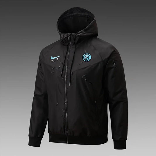 2024/2025 Inter Milan Windbreaker Black Jersey 1:1 Quality Thai FTBL4ALL