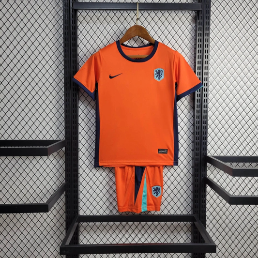 2024 Netherlands Home Football Shirt 1:1 Thai Quality Kids Size FTBL4ALL