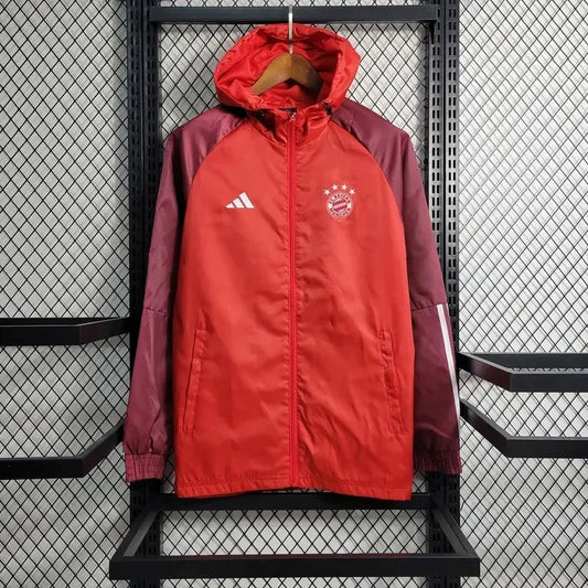 2023/2024 Bayern Munich Windbreaker Red Football Jersey FTBL4ALL