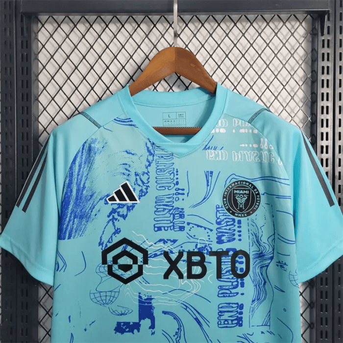 2023/2024 Inter Miami Training Wear blue Soccer Jersey 1:1 Thai Quality FTBL4ALL