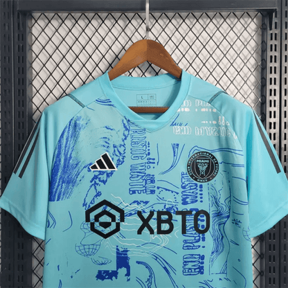 2023/2024 Inter Miami Training Wear blue Soccer Jersey 1:1 Thai Quality FTBL4ALL