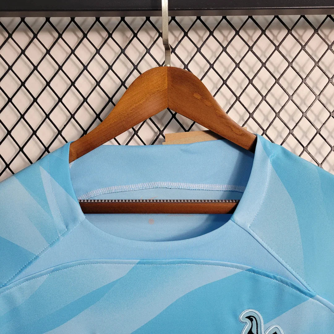 2023/2024 Tottenham Goalkeeper Blue Football Shirt FTBL4ALL