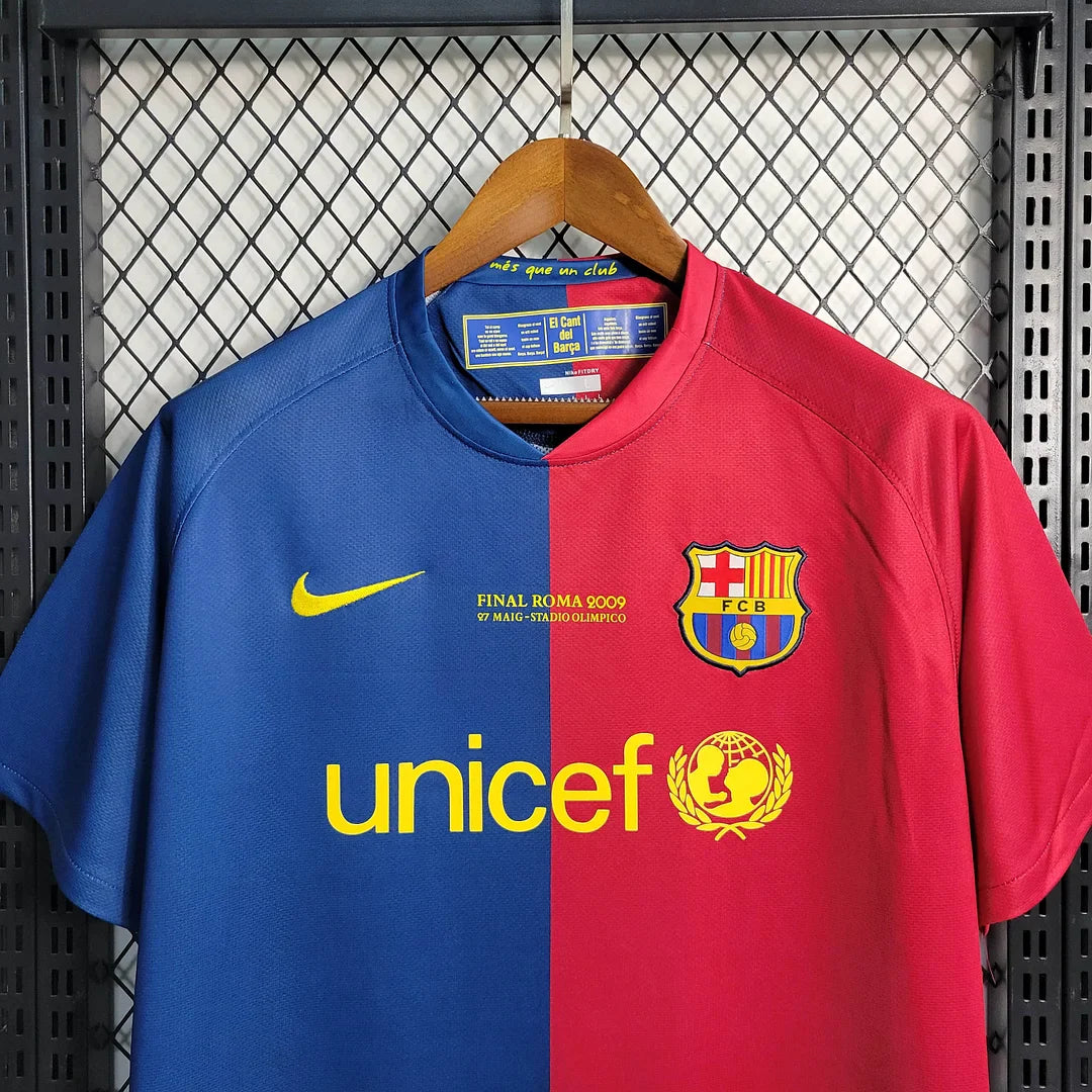 2008/2009 Retro Barcelona Football Shirt Home 1:1 Thai Quality FTBL4ALL