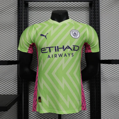 2023/2024 Manchester City Goalkeeper Green Football Shirt 1:1 Thai Quality - Player Version FTBL4ALL