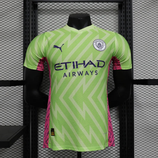 2023/2024 Manchester City Goalkeeper Green Football Shirt 1:1 Thai Quality - Player Version FTBL4ALL