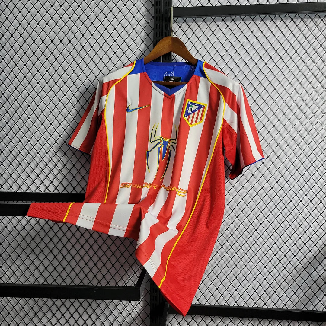 2004/2005 Retro Atletico Madrid Home Soccer Jersey 1:1 Thai Quality FTBL4ALL