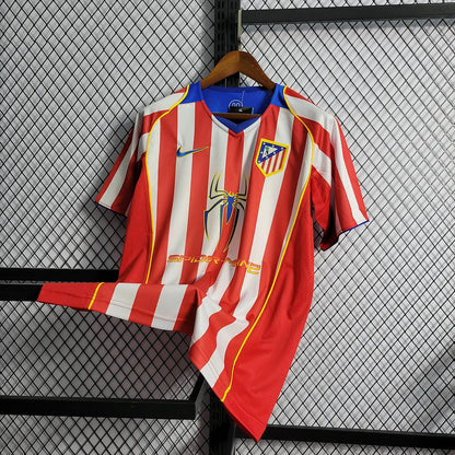 2004/2005 Retro Atletico Madrid Home Soccer Jersey 1:1 Thai Quality FTBL4ALL