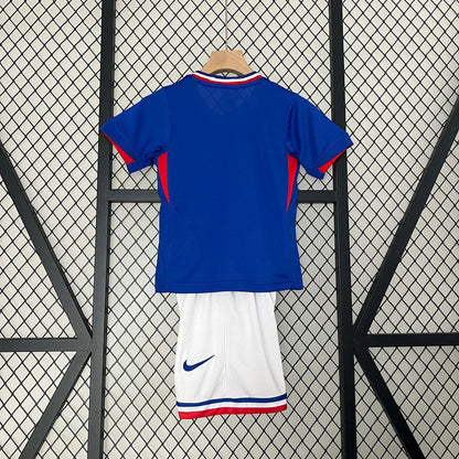2024 Kids Size France Home Football Shirt 1:1 Thai Quality FTBL4ALL