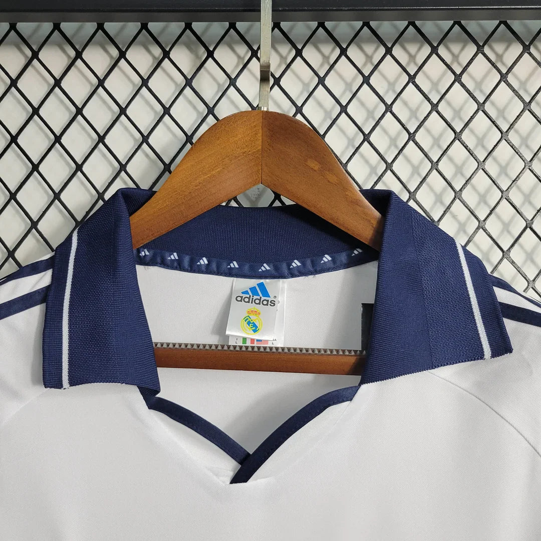 2000/2001 Retro Real Madrid Home Football Shirt 1:1 Thai Quality FTBL4ALL