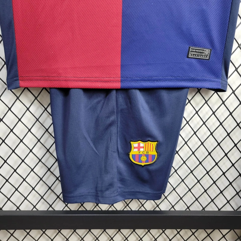 2024/2025 Kids Size Barcelona Home Football Shirt 1:1 Thai Quality FTBL4ALL