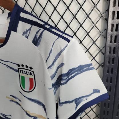 2023 Italy Away Soccer Shirt Kids Size FTBL4ALL