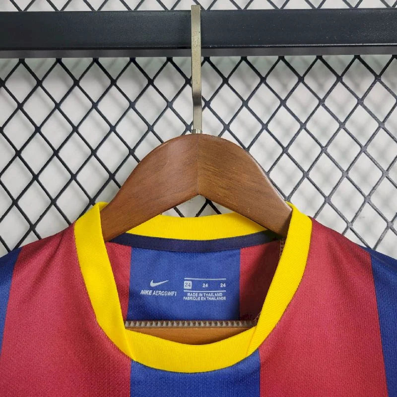 2010/2011 Retro Kids Size Barcelona Home Football Shirt 1:1 Thai Quality FTBL4ALL
