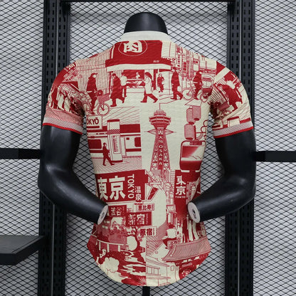 2023 Japan Tokyo Special Edition Red Football Jersey - Player Version FTBL4ALL