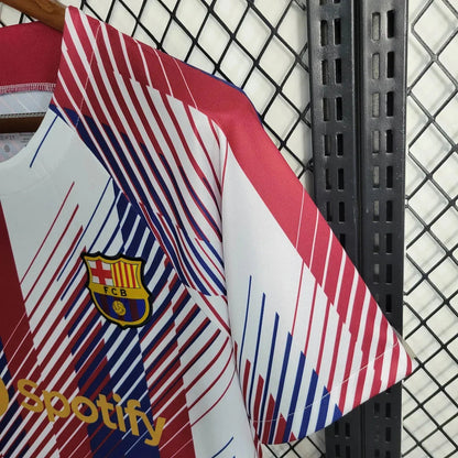 2023/2024 Barcelona Training Wear Red White Blue Jersey FTBL4ALL