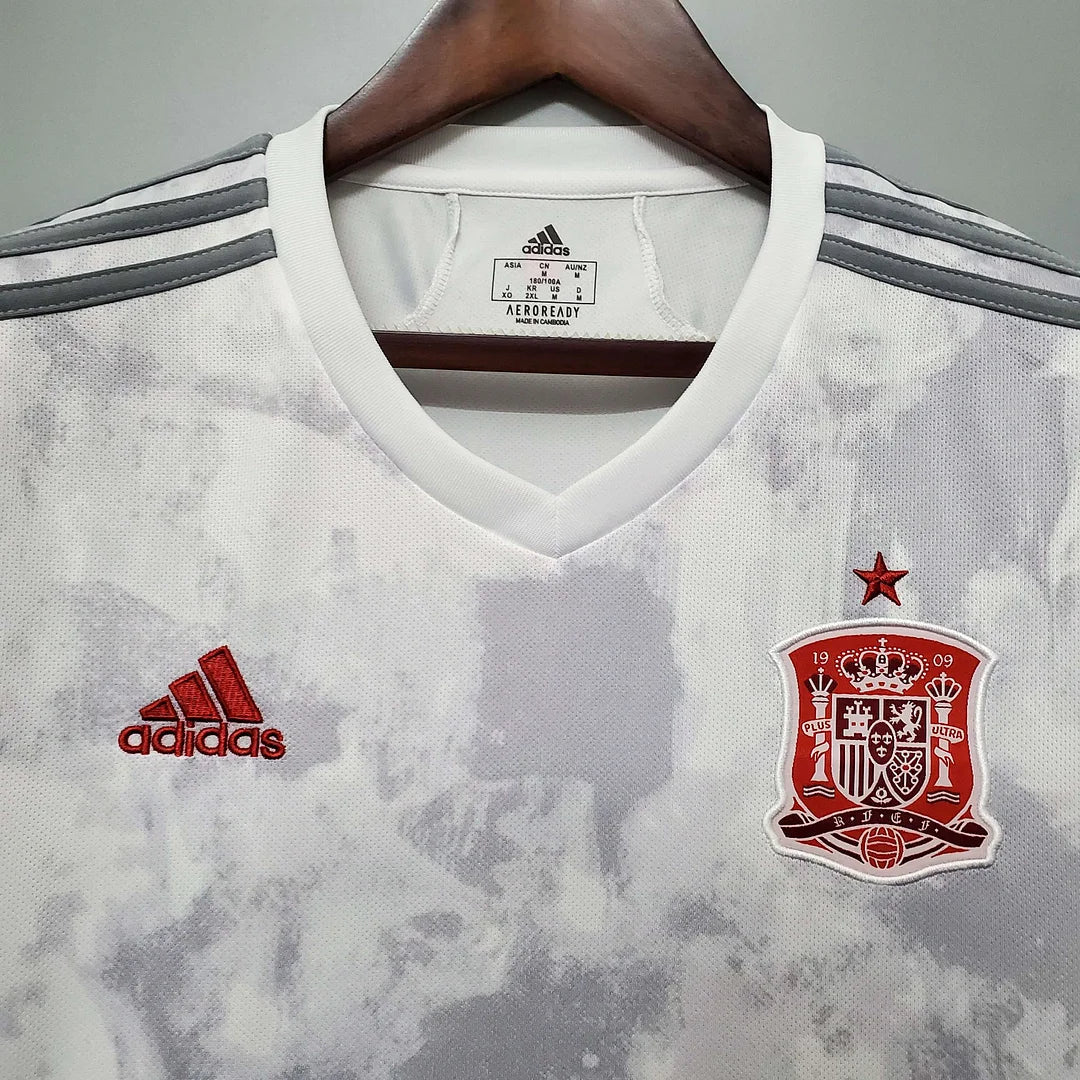 Soccer Shirt Spain 2020 White Away FTBL4ALL