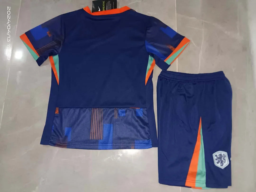 2024 Netherlands Away Football Shirt 1:1 Thai Quality Kids Size FTBL4ALL