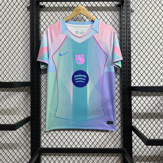 2025/2026 Barcelona Special Edition Pink Blue Gradient Football Shirt FTBL4ALL