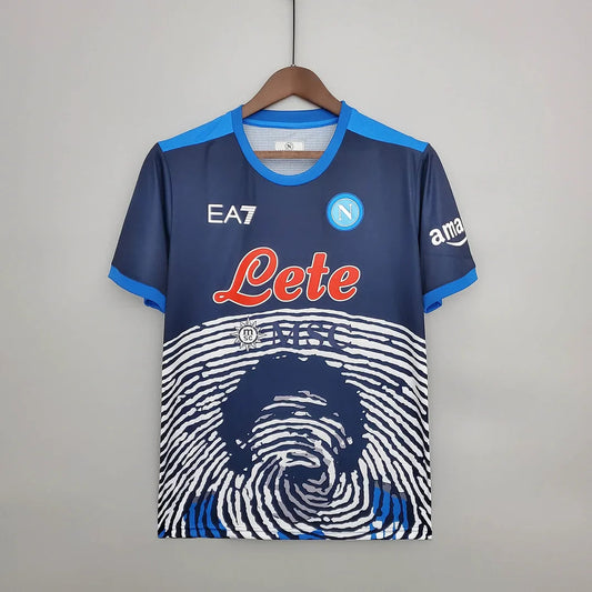 Napoli Soccer Commemorative Edition Blue Jersey 2021/2022 Retro 1:1 Thai Quality FTBL4ALL