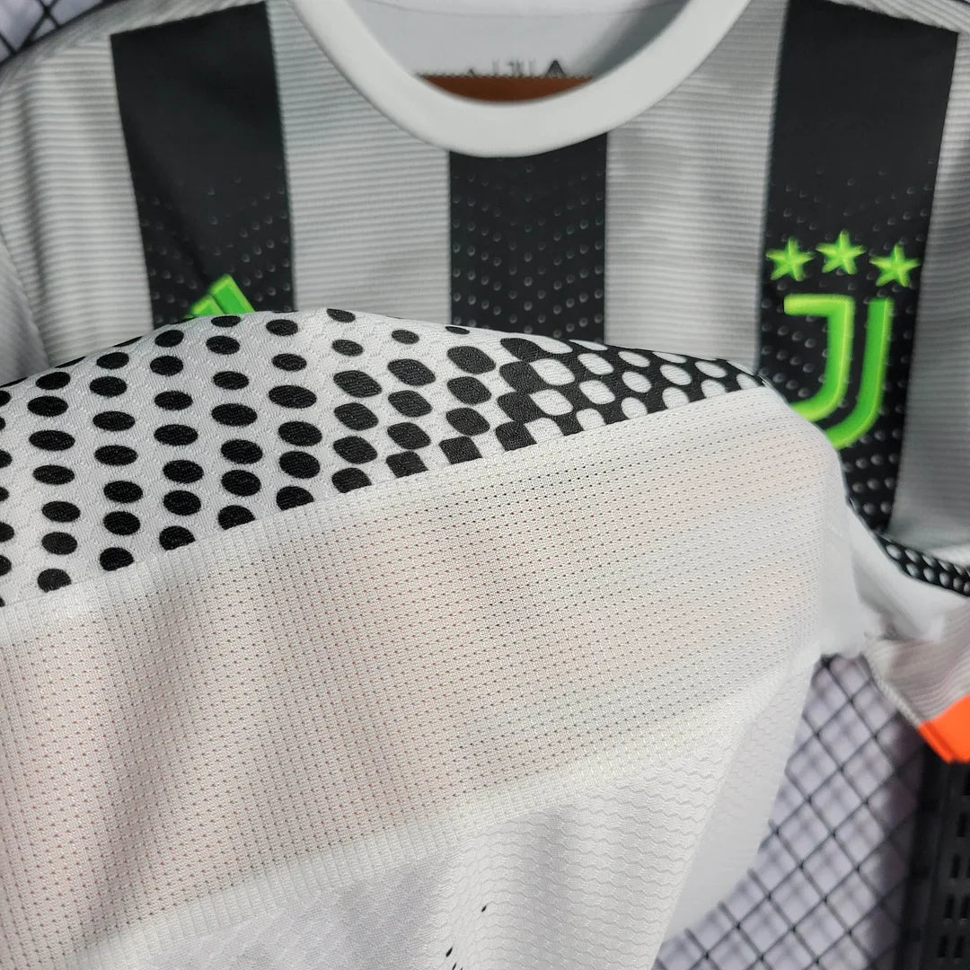 2019/2020 Retro Juventus Joint Edition Black and White Stripes Soccer Jersey 1:1 Thai Quality FTBL4ALL