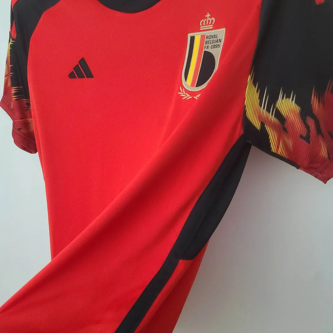 2022 FIFA World Cup Belgium Home Soccer Shirt FTBL4ALL