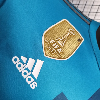 2017/2018 Long Sleeve Retro Real Madrid Third Away Football Shirt 1:1 Thai Quality FTBL4ALL
