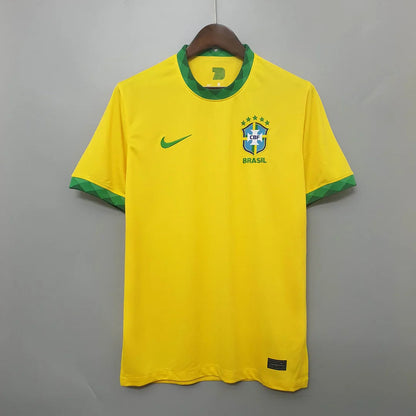2020 Retro Brazil Soccer Jersey Home FTBL4ALL