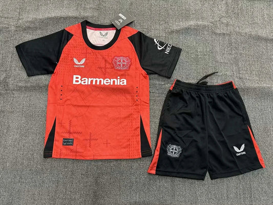 2024/2025 Leverkusen Home Football shirt 1:1 Thai Quality Kids Size FTBL4ALL