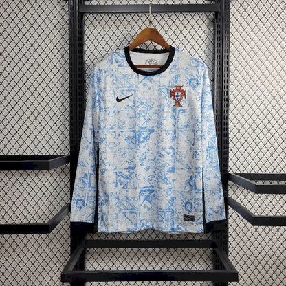 2024 Long Sleeves Portugal Away Soccer Jersey FTBL4ALL