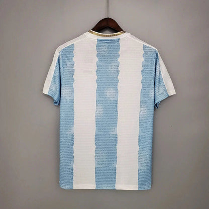 2021 Retro Argentina Soccer Jersey Concept Maradona Special Emblem FTBL4ALL