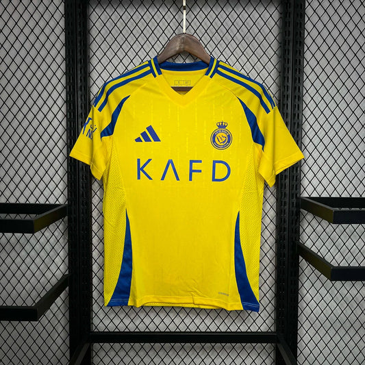2024/2025 Al-Nassr Home Football Shirt 1:1 Thai Quality FTBL4ALL