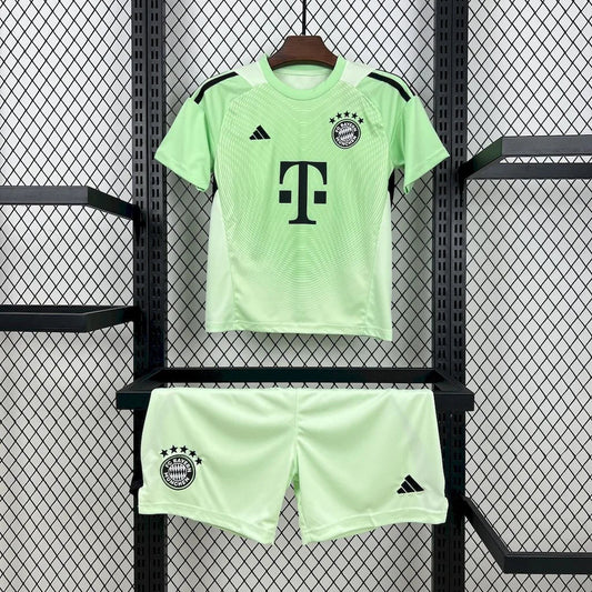 2025/2026 Bayern Munchen Goalkeeper Football Shirt Kids Size FTBL4ALL