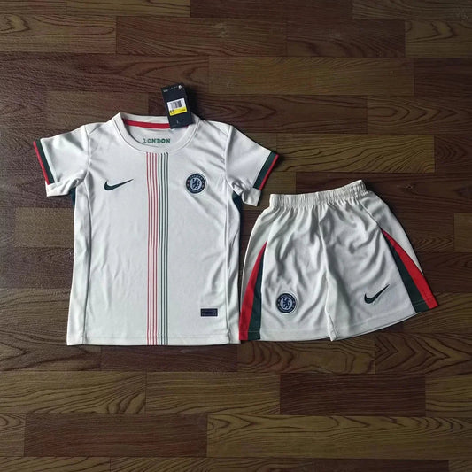 2025/2026 Chelsea Away Football Shirt Kids Size FTBL4ALL