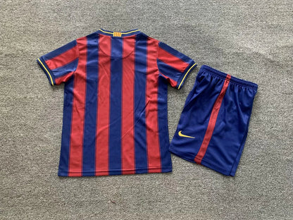 2009/2010 Retro Kids Size Barcelona Home Football Shirt 1:1 Thai Quality FTBL4ALL