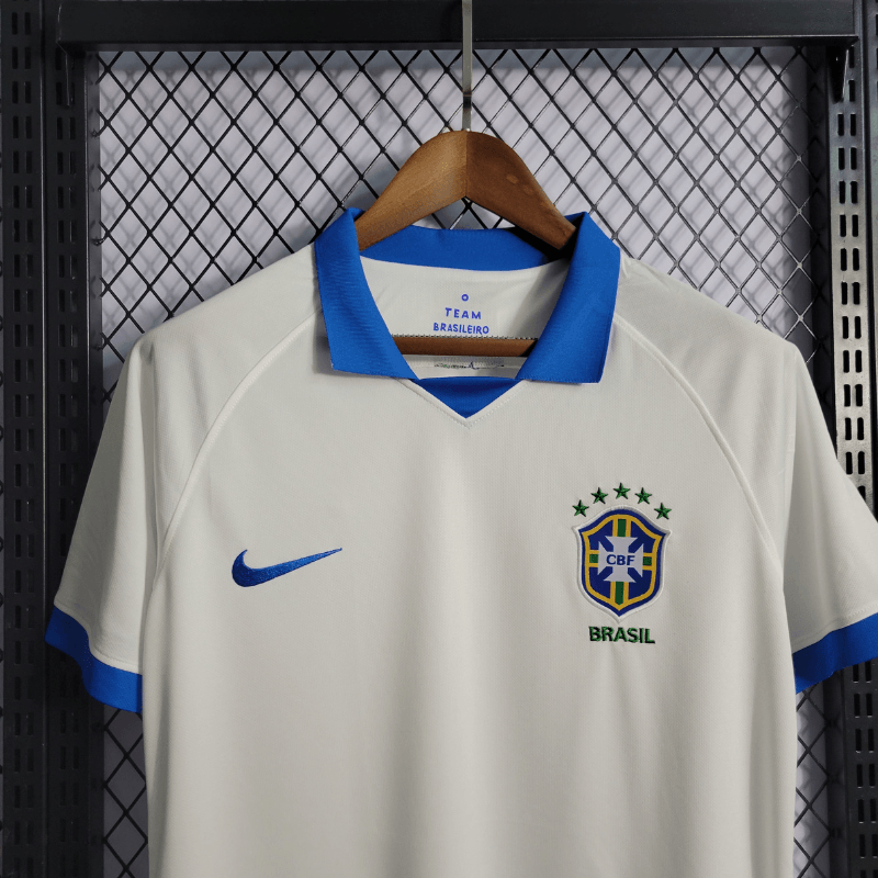 2018/2019 Retro Brazil Soccer Jersey Away FTBL4ALL