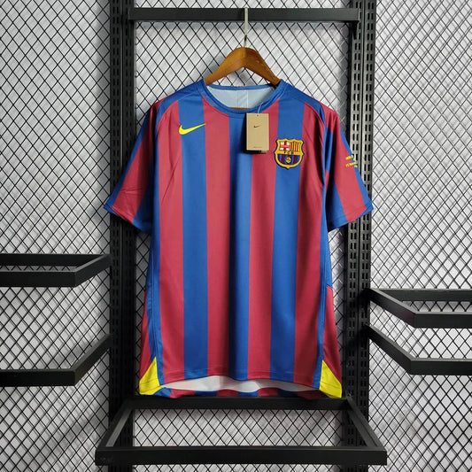 2005/2006 Retro Barcelona Home Football Shirt UEFA Champions League 1:1 Thai Quality FTBL4ALL