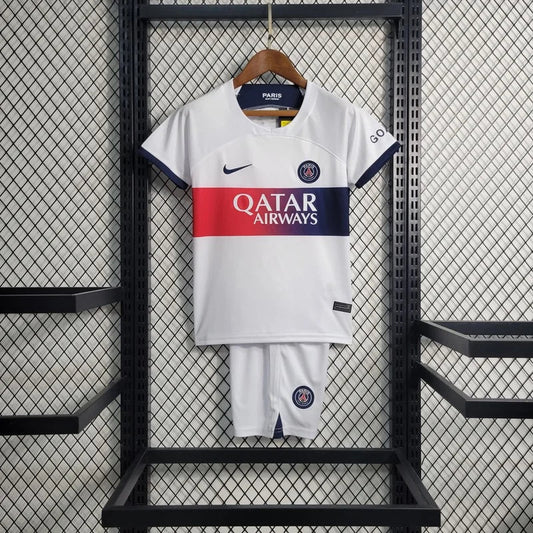 2023/2024 Psg Paris Saint-Germain Away Foowaytball Shirt 1:1 Thai Quality Kids Size FTBL4ALL