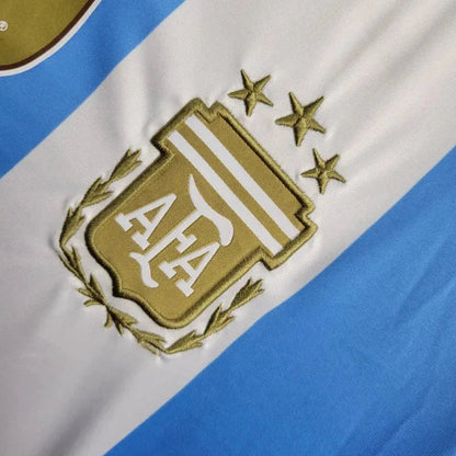 2024 Long Sleeve Argentina Home Soccer Jersey 1:1 Thai Quality FTBL4ALL