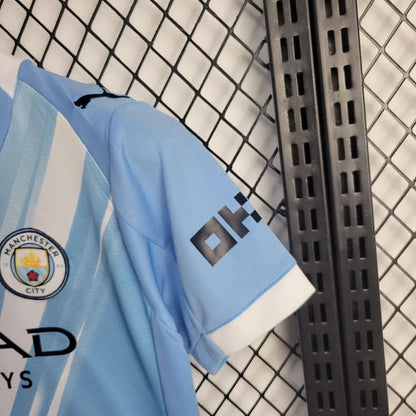 2025/2026 Manchester City Home Football Shirt Kids Size FTBL4ALL