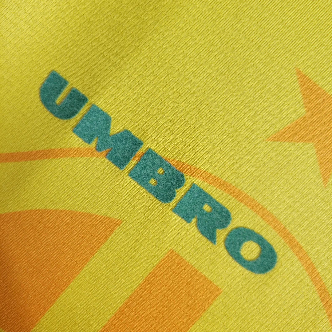 1994 Retro Brazil Soccer Jersey Home FTBL4ALL