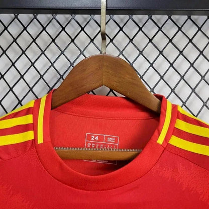 2024 Kids Size Spain Home Football Shirt 1:1 Thai Quality FTBL4ALL