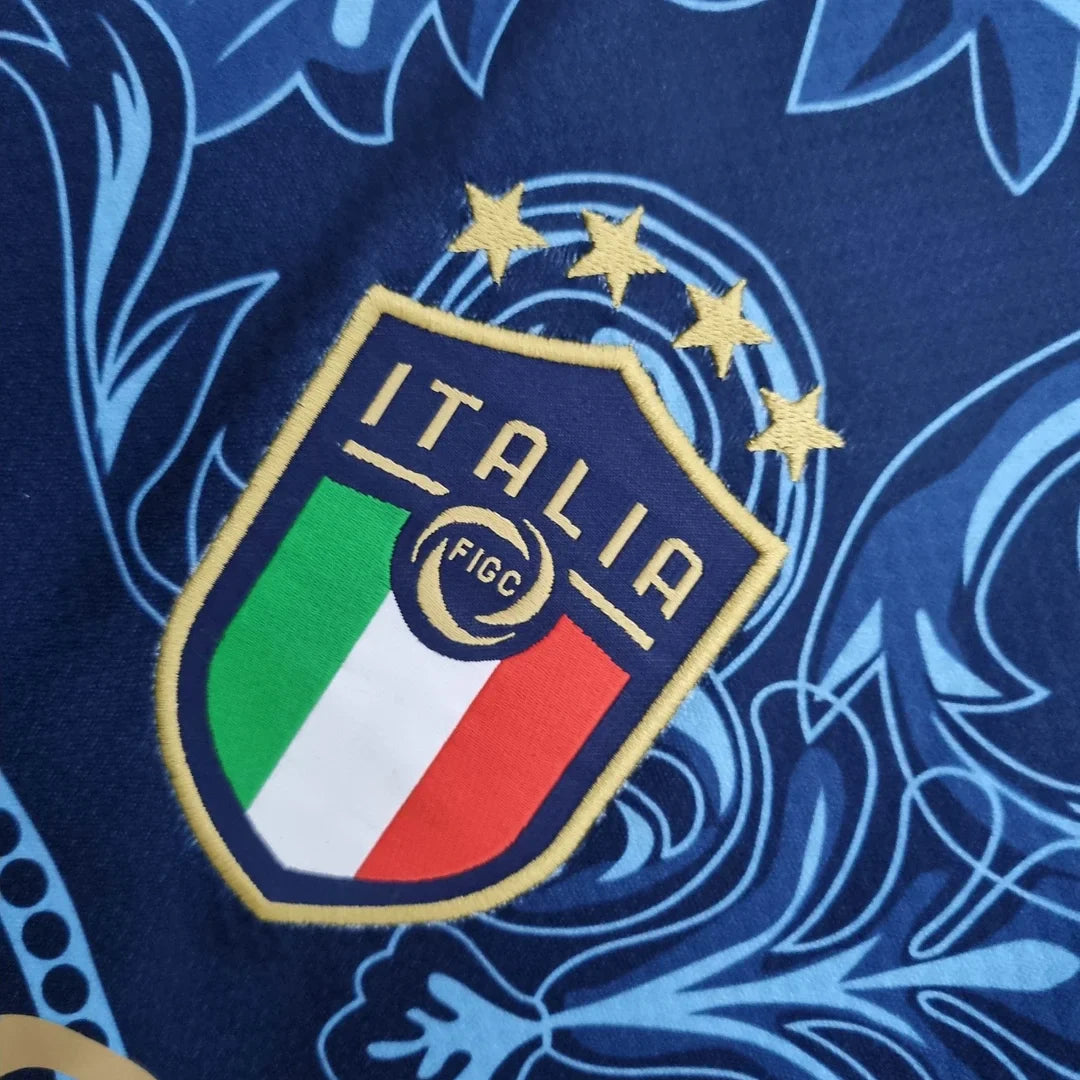 2022 Italy Commemorative Edition Blue Soccer Shirt FTBL4ALL